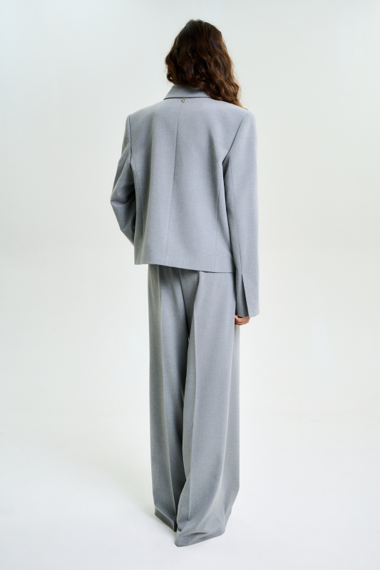 Пиджак короткий GREY